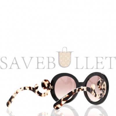 PRADA BAROQUE SUNGLASSES SPR 27N TORTOISE (15*13*6cm)