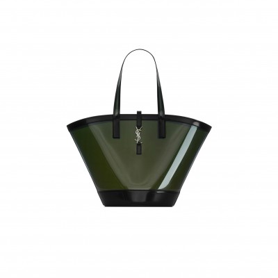 YSL PANIER MEDIUM CLEAR TOTE BAG 773697FAC0X3055 (49*32.5*15cm)
