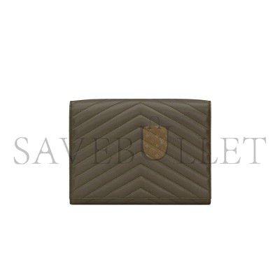 YSL CASSANDRE MATELASSÉ FLAP POUCH IN LAMBSKIN 759533AAA443212 (21*16*3cm)
