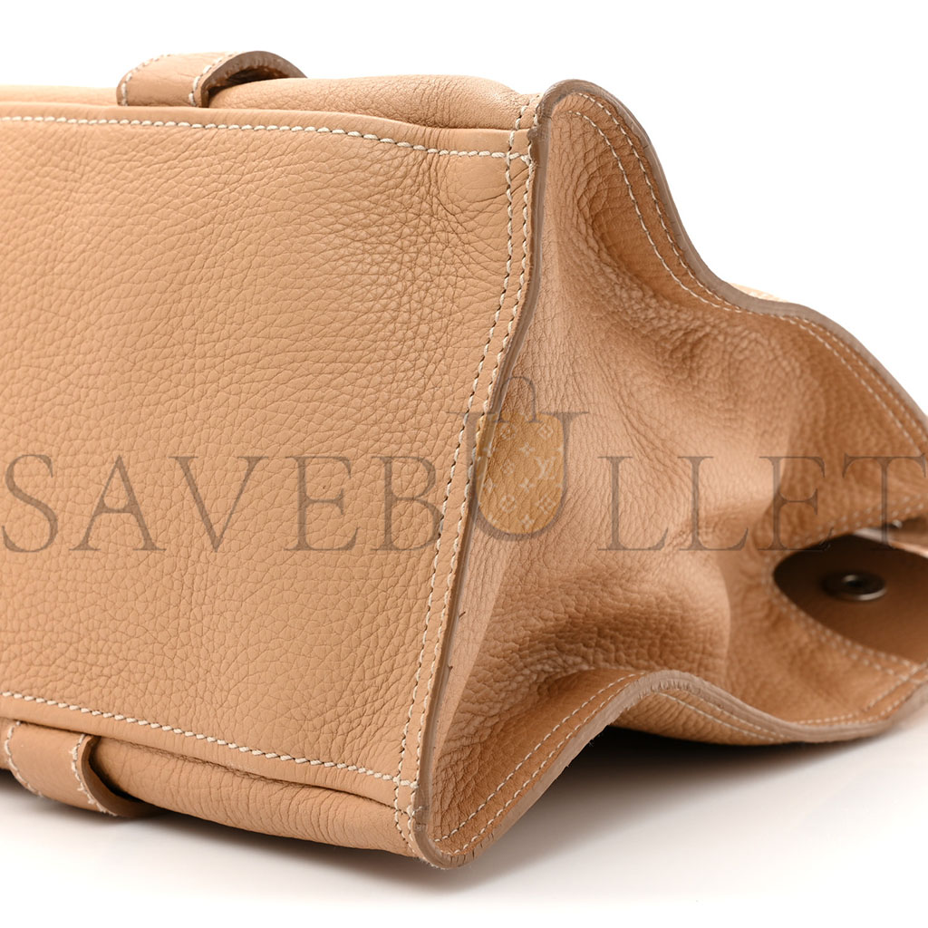 PRADA VITELLO DAINO SHOULDER BAG SUGHERO (36*25*15cm) PRADA VITELLO DAINO SHOULDER BAG SUGHERO (36*25*15cm)