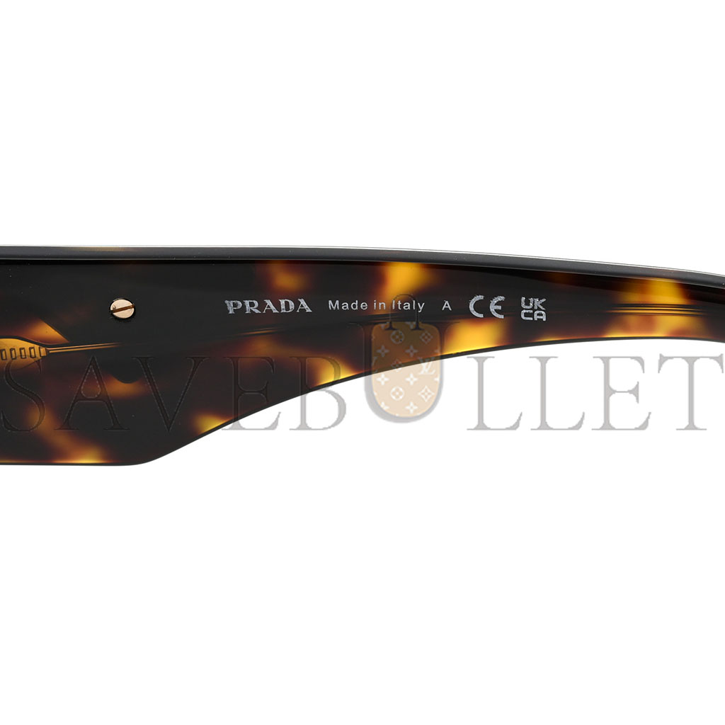 PRADA ACETATE SYMBOLE SUNGLASSES SPR 13Z HAVANA PRADA ACETATE SYMBOLE SUNGLASSES SPR 13Z HAVANA
