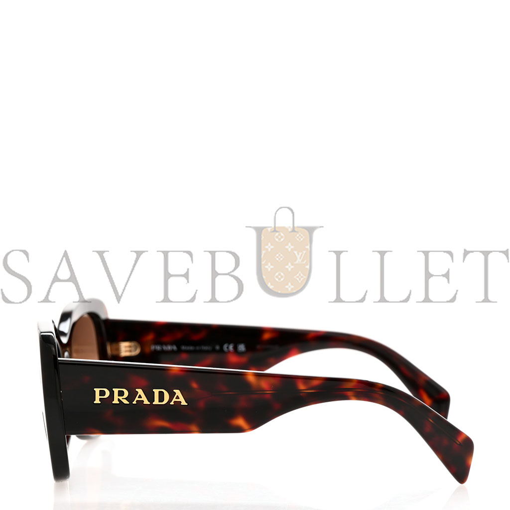 PRADA ACETATE SUNGLASSES SPR A08 TORTOISE PRADA ACETATE SUNGLASSES SPR A08 TORTOISE