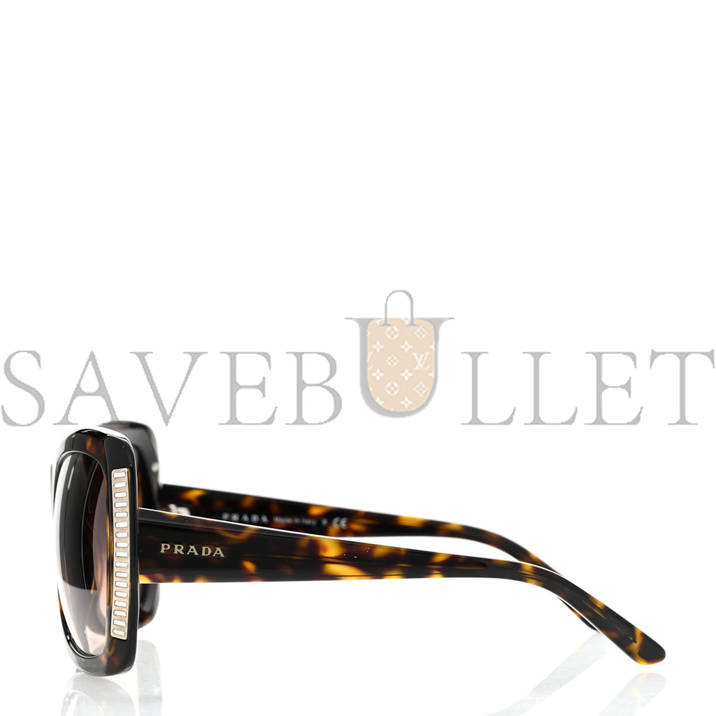 PRADA ACETATE SUNGLASSES SPR 11L TORTOISE PRADA ACETATE SUNGLASSES SPR 11L TORTOISE