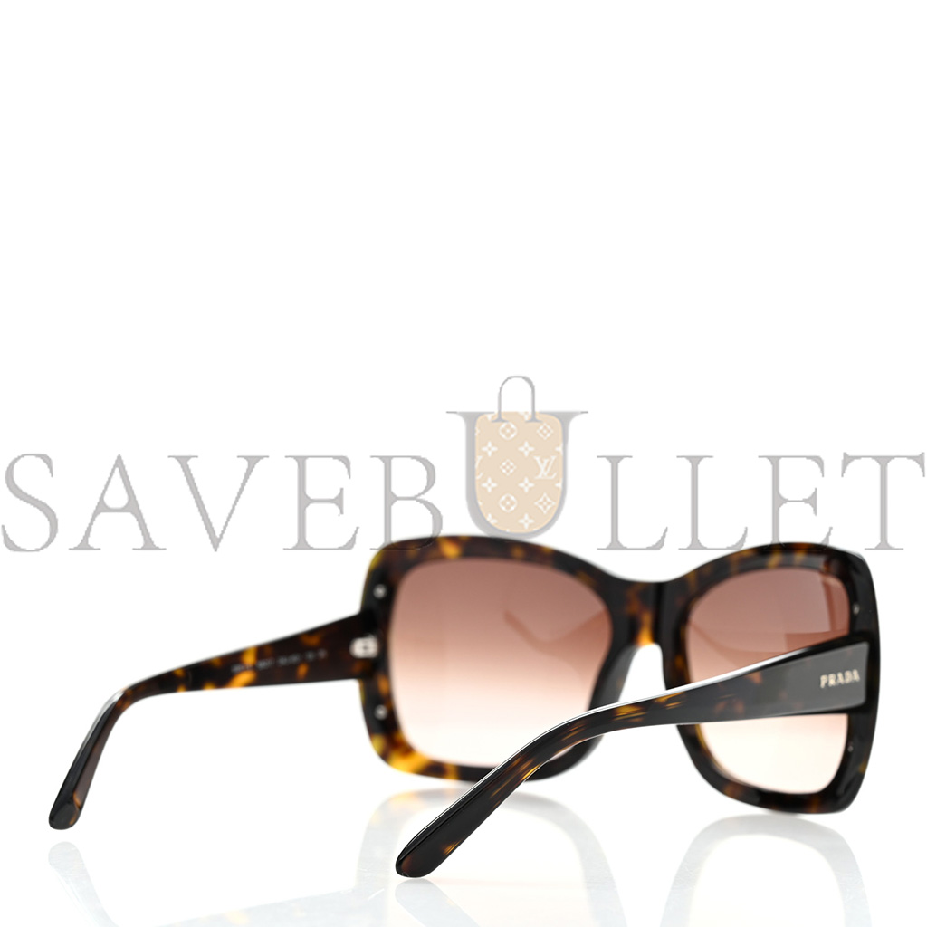 PRADA ACETATE SUNGLASSES SPR 11L TORTOISE PRADA ACETATE SUNGLASSES SPR 11L TORTOISE
