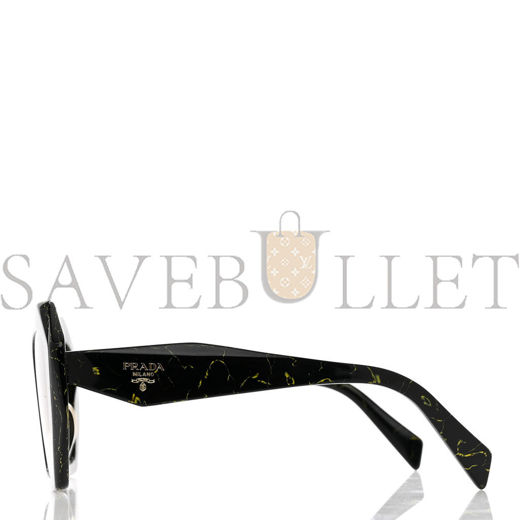 PRADA ACETATE POLARIZED SYMBOLE SUNGLASSES SPR 16W-F BLACK MARBLE PRADA ACETATE POLARIZED SYMBOLE SUNGLASSES SPR 16W-F BLACK MARBLE
