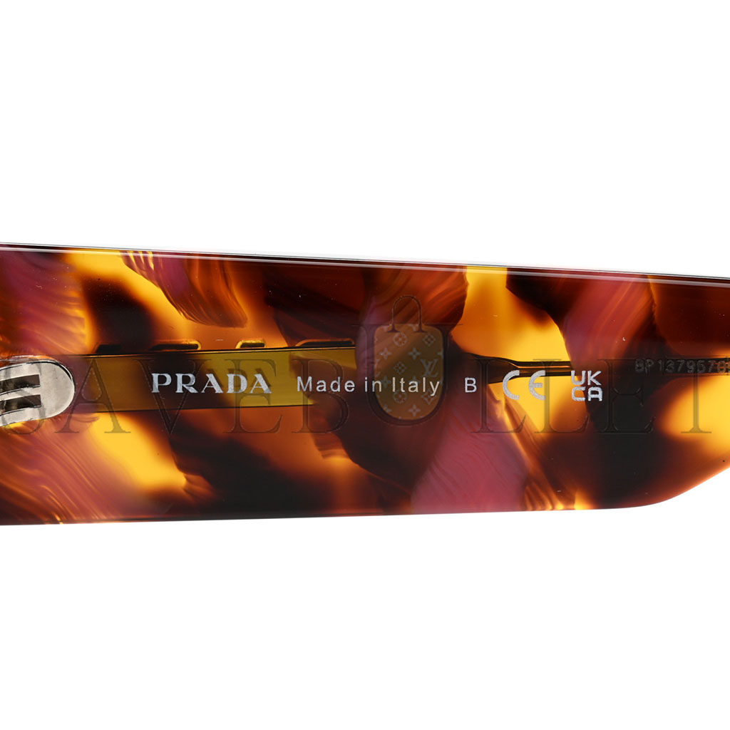 PRADA ACETATE SUNGLASSES SPR A08 TORTOISE PRADA ACETATE SUNGLASSES SPR A08 TORTOISE
