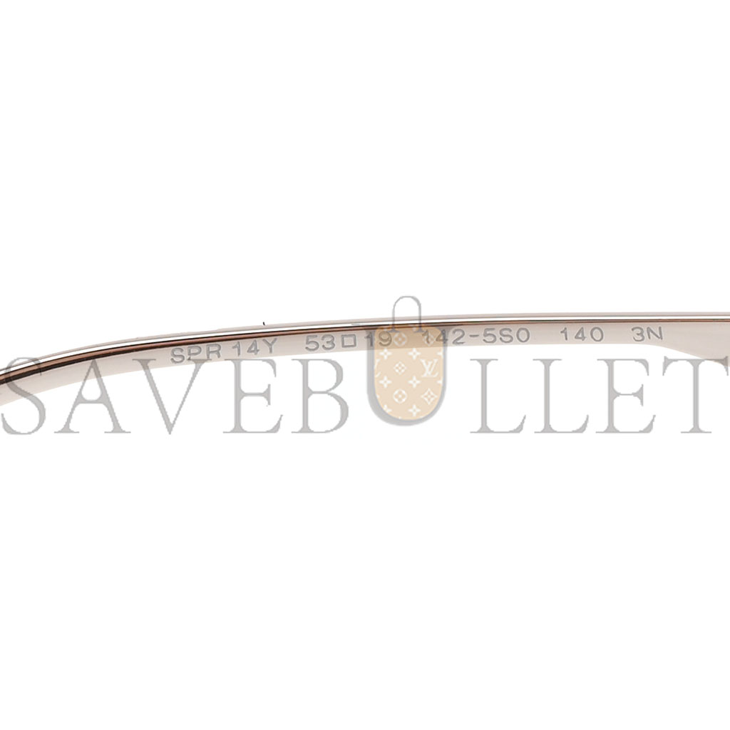 PRADA ACETATE SUNGLASSES SPR 14Y WHITE PRADA ACETATE SUNGLASSES SPR 14Y WHITE
