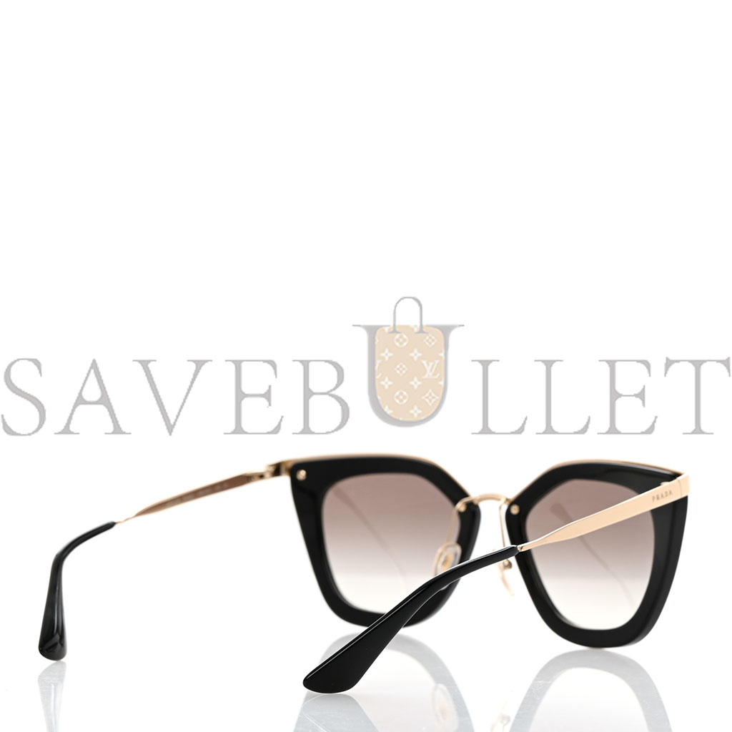PRADA CINEMA SUNGLASSES SPR 53S BLACK PRADA CINEMA SUNGLASSES SPR 53S BLACK