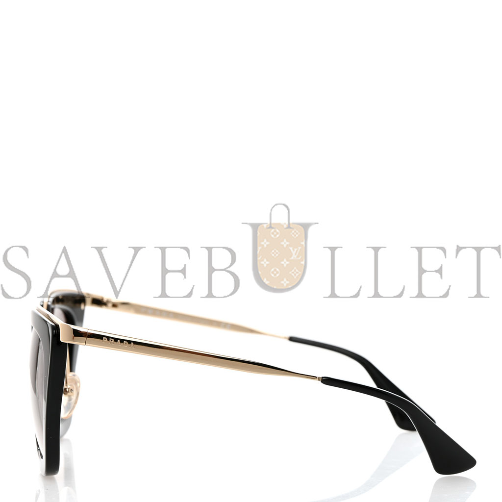 PRADA CINEMA SUNGLASSES SPR 53S BLACK PRADA CINEMA SUNGLASSES SPR 53S BLACK