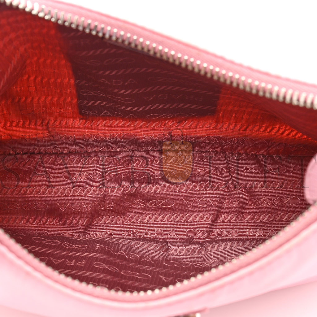 PRADA NYLON RE-EDITION 2005 SHOULDER BAG ROSA (22*12*6cm) PRADA NYLON RE-EDITION 2005 SHOULDER BAG ROSA (22*12*6cm)