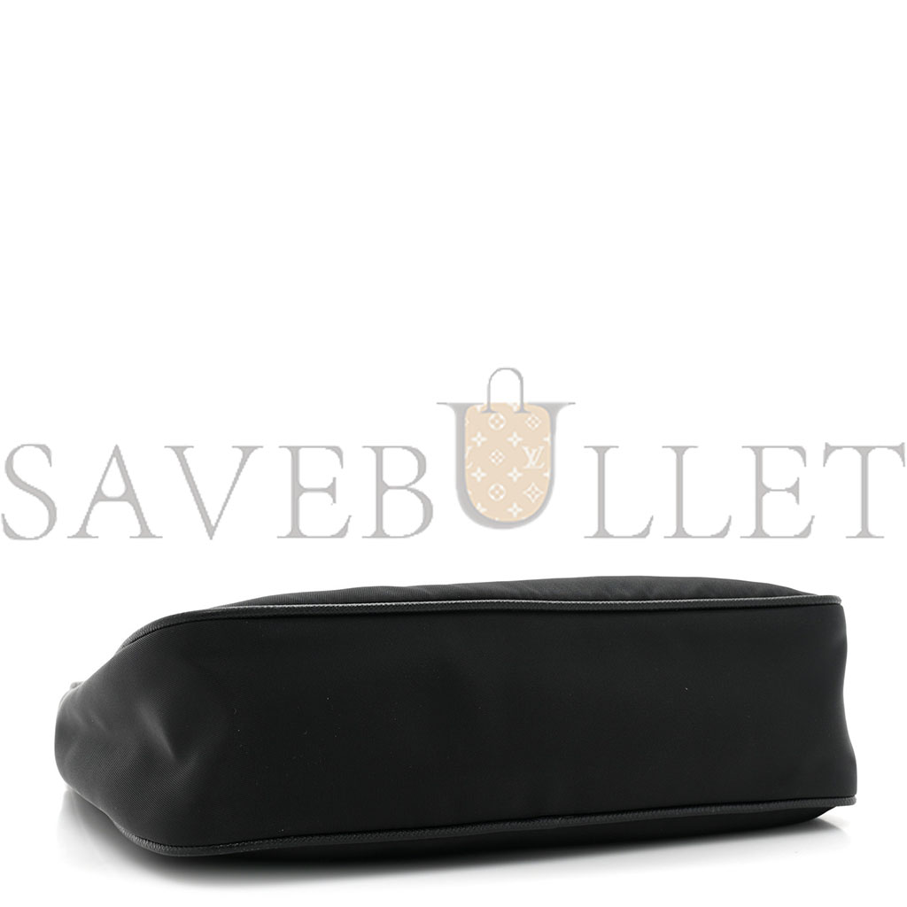 PRADA NYLON RE-EDITION 2005 SHOULDER BAG BLACK (22*16*6cm) PRADA NYLON RE-EDITION 2005 SHOULDER BAG BLACK (22*16*6cm)