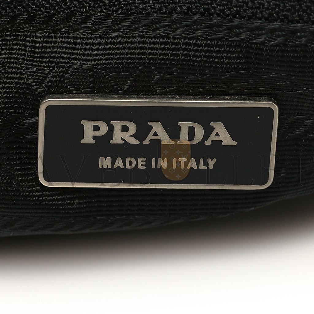 PRADA NYLON VELA MEDIUM BACKPACK BLACK (30*30*14cm) PRADA NYLON VELA MEDIUM BACKPACK BLACK (30*30*14cm)