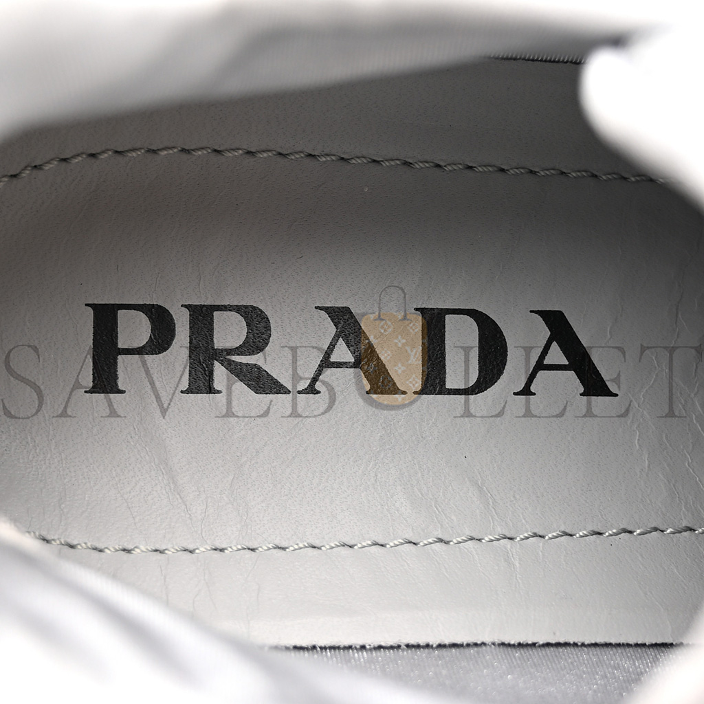 PRADA RUBBER TECHNICAL KNIT FABRIC CLOUDBUST THUNDER SNEAKERS 40 ARGENTO PRADA RUBBER TECHNICAL KNIT FABRIC CLOUDBUST THUNDER SNEAKERS 40 ARGENTO