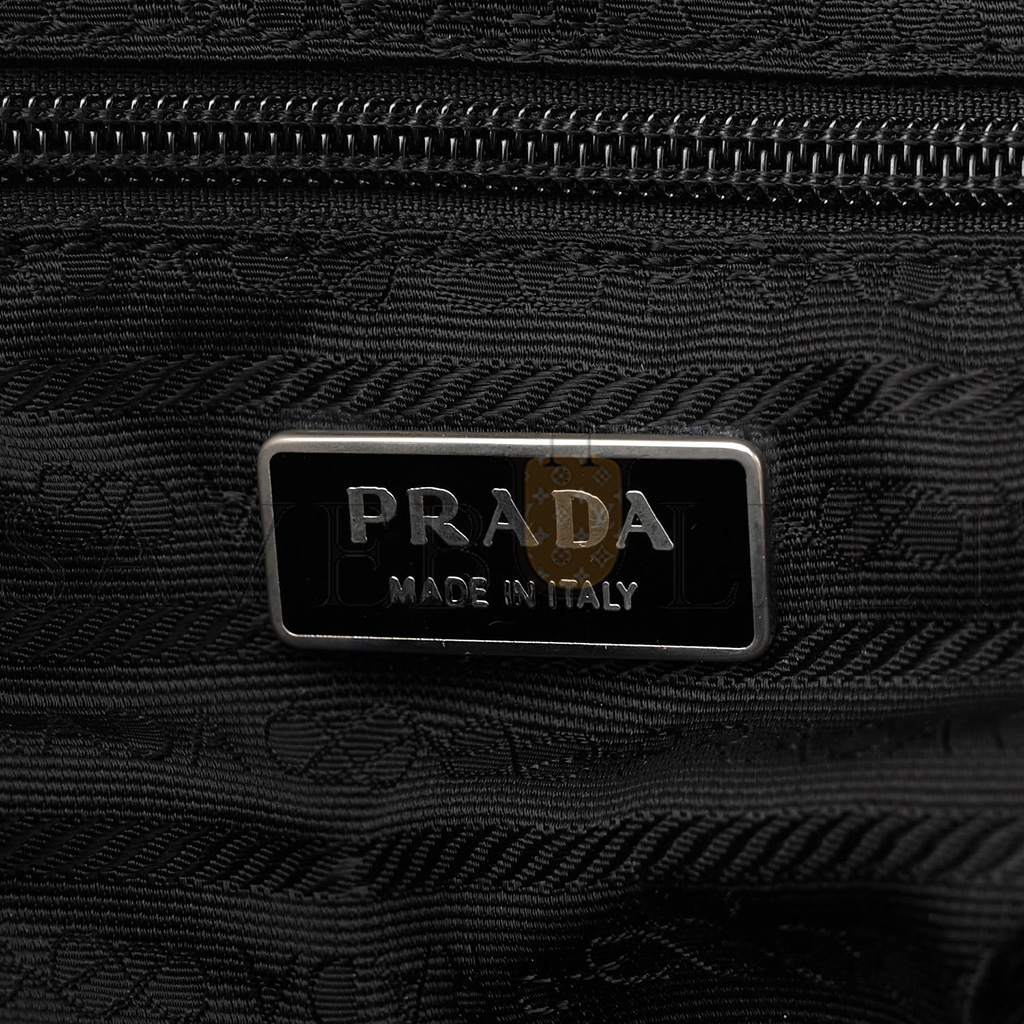 PRADA TESSUTO NYLON VELA SMALL BACKPACK BLACK (29*28*15cm) PRADA TESSUTO NYLON VELA SMALL BACKPACK BLACK (29*28*15cm)