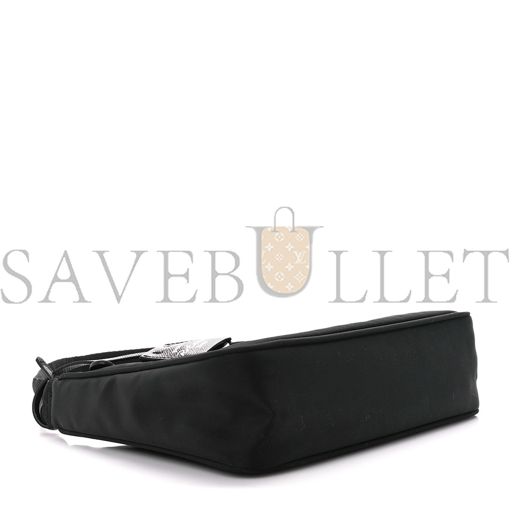 PRADA TESSUTO NYLON MINI RE-EDITION 2000 BAG BLACK (22*13*6cm) PRADA TESSUTO NYLON MINI RE-EDITION 2000 BAG BLACK (22*13*6cm)