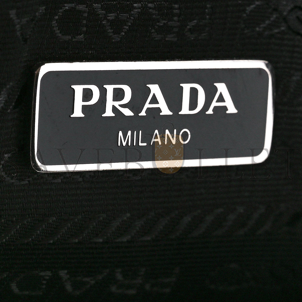 PRADA TESSUTO NYLON MINI RE-EDITION 2000 BAG BLACK (22*13*6cm) PRADA TESSUTO NYLON MINI RE-EDITION 2000 BAG BLACK (22*13*6cm)