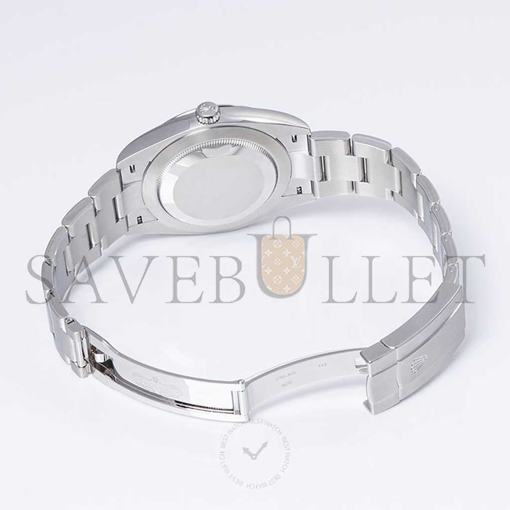 ROLEX OYSTER PERPETUAL STAINLESS STEEL AUTOMATIC WATCH 124300-0004