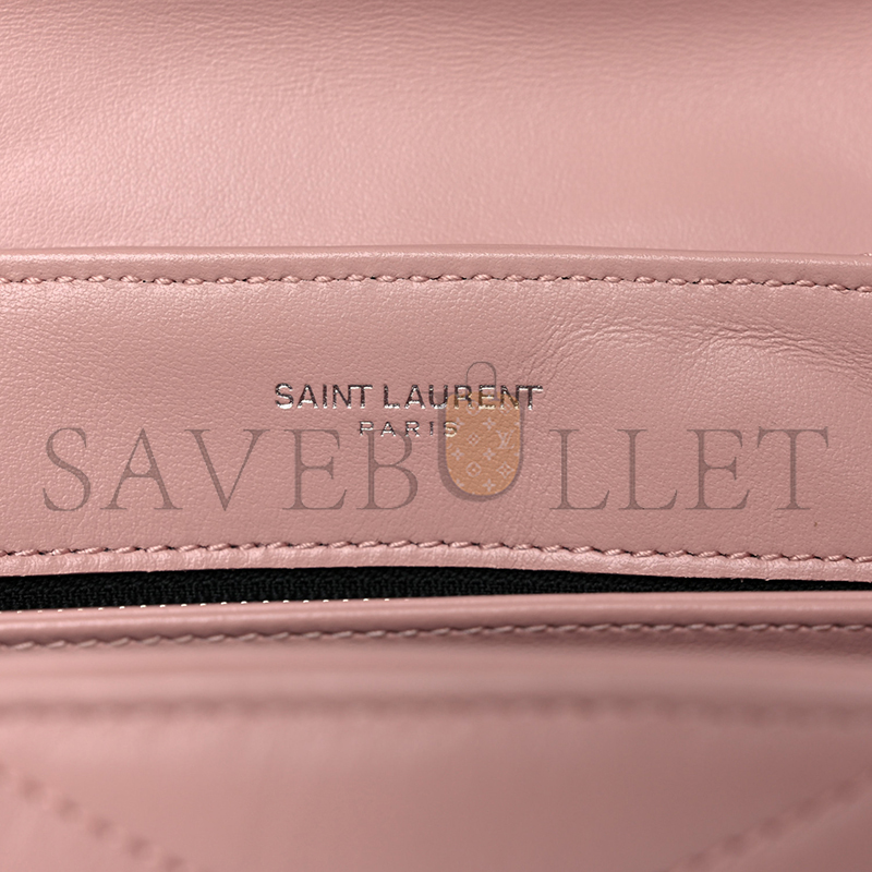 YSL TOY LOULOU LEATHER SHOULDER BAG 467072520041 (20*14*7cm)