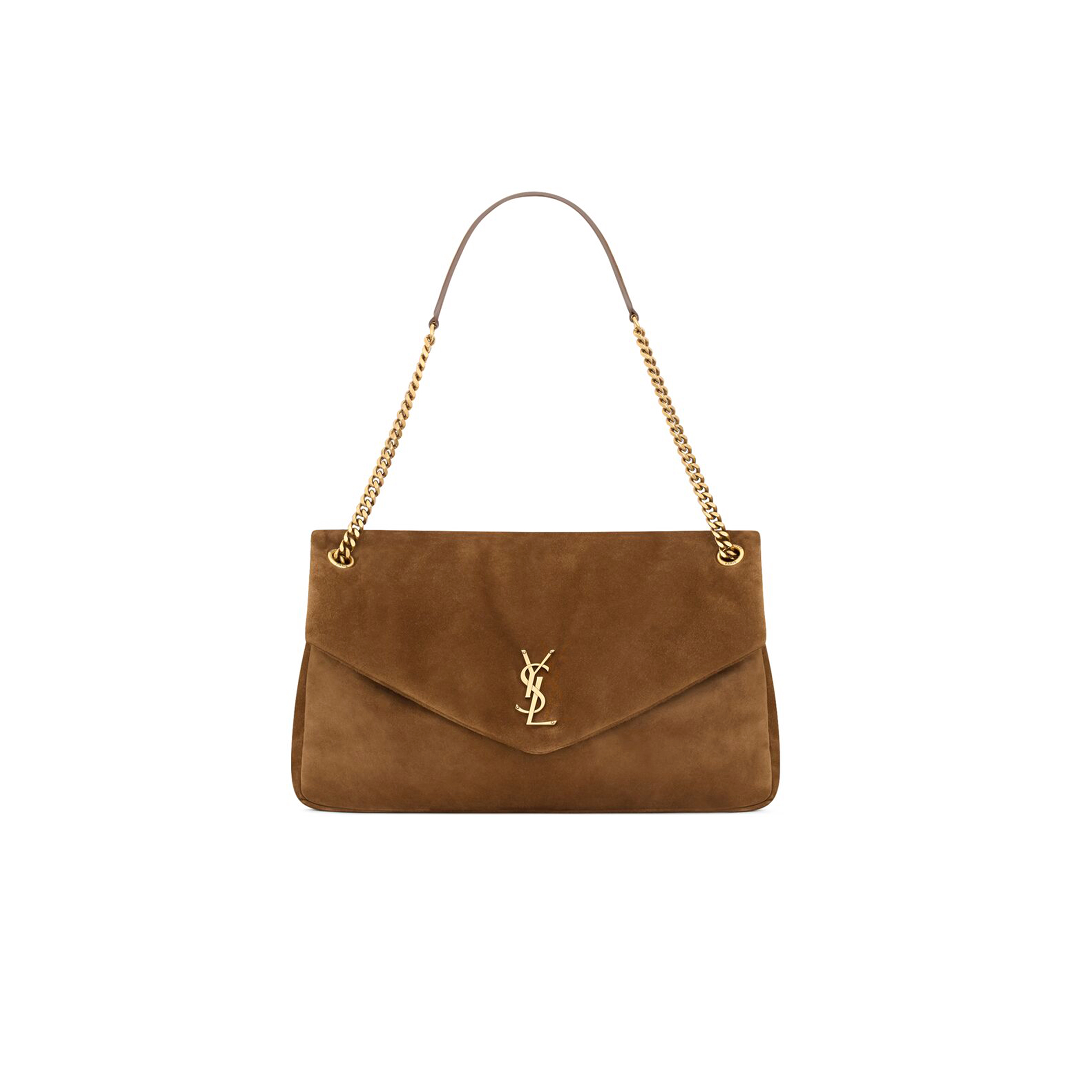 YSL CALYPSO LARGE IN SUEDE 7773991U80W2916 (38*21*10cm) YSL CALYPSO LARGE IN SUEDE 7773991U80W2916 (38*21*10cm)