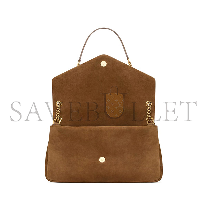 YSL CALYPSO LARGE IN SUEDE 7773991U80W2916 (38*21*10cm) YSL CALYPSO LARGE IN SUEDE 7773991U80W2916 (38*21*10cm)