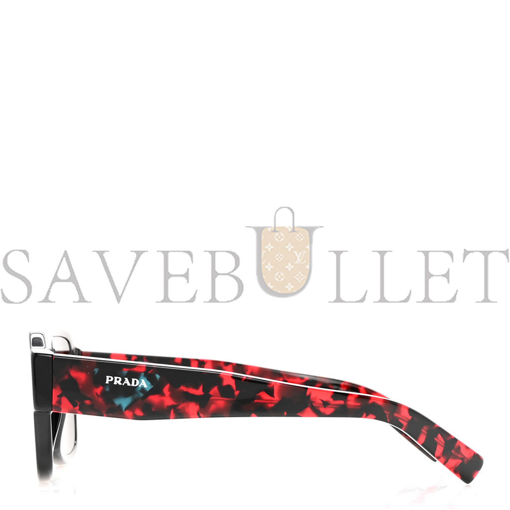 PRADA ACETATE SYMBOLE SUNGLASSES SPR 15Y SCARLET TORTOISE PRADA ACETATE SYMBOLE SUNGLASSES SPR 15Y SCARLET TORTOISE