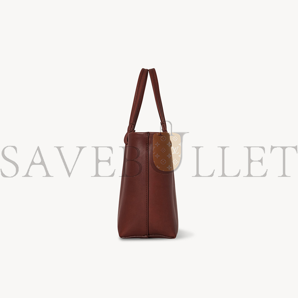 THE ROW SMALL PARK TOTE BAG IN LEATHER COGNAC W1199L72CGSG (29*18*10cm) THE ROW SMALL PARK TOTE BAG IN LEATHER COGNAC W1199L72CGSG (29*18*10cm)