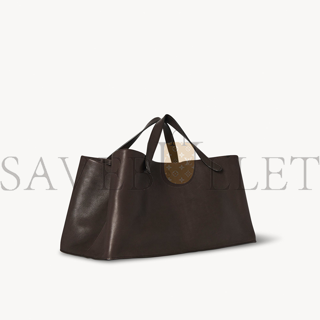 THE ROW IDAHO BAG IN LEATHER DARK BROWN W1593L72DBSHG (35*20*17cm) THE ROW IDAHO BAG IN LEATHER DARK BROWN W1593L72DBSHG (35*20*17cm)