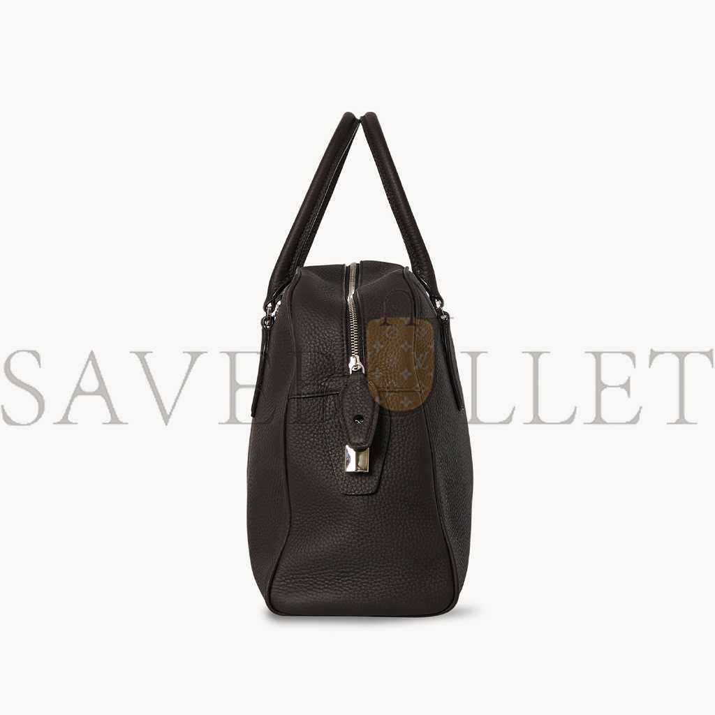 THE ROW INDIA 12.00 BAG IN LEATHER DARK BROWN W1595L23DBP (30*30*24cm) THE ROW INDIA 12.00 BAG IN LEATHER DARK BROWN W1595L23DBP (30*30*24cm)