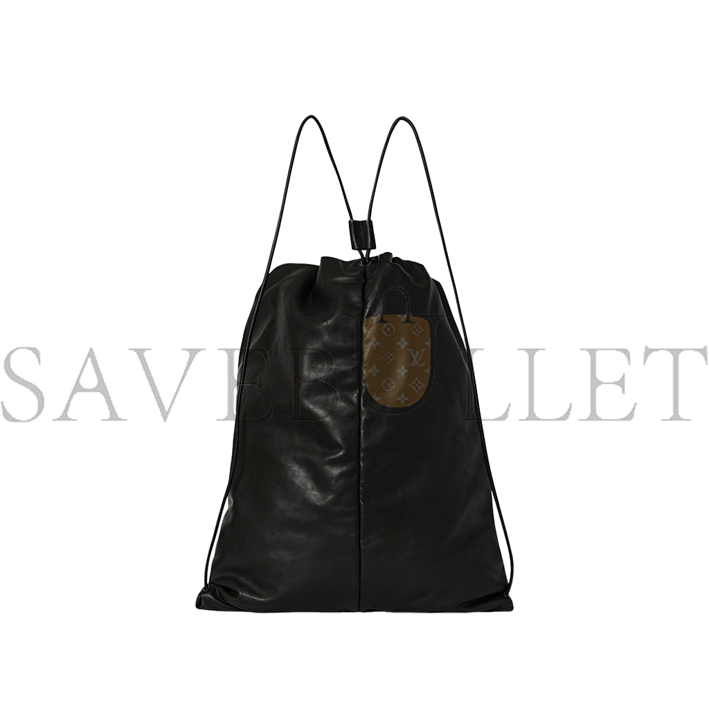 THE ROW PUFFY BACKPACK IN LEATHER BLACK W1604L114BLPL (47*28*8cm) THE ROW PUFFY BACKPACK IN LEATHER BLACK W1604L114BLPL (47*28*8cm)